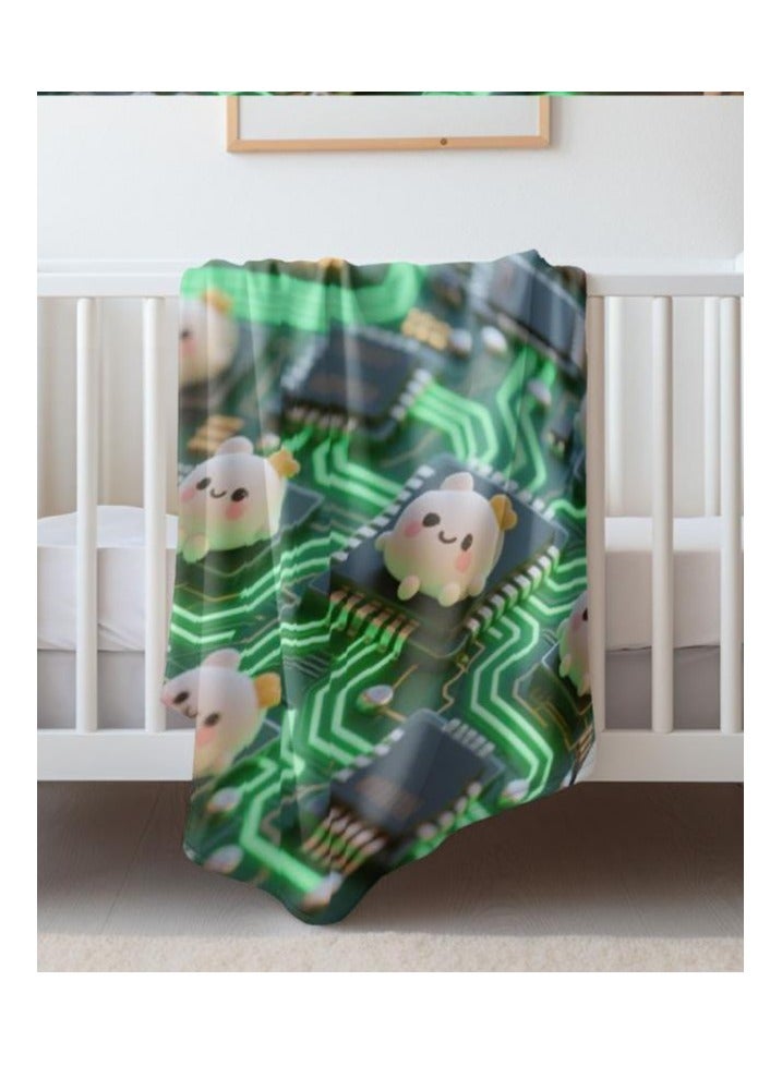 general Flannel thin blanket (warm and comfortable, suitable for sleep, gaming, dust removal and sandproof) 150cm*200cm - 131 - Image 5