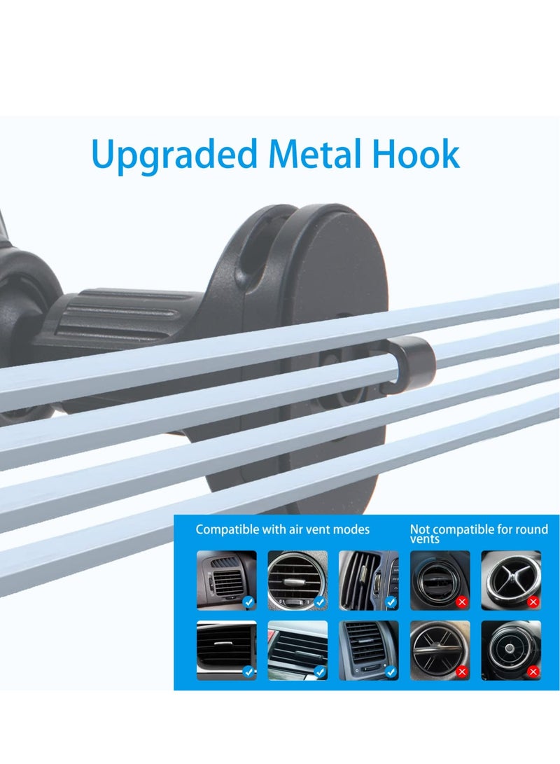 SYOSI Wireless Car Charger Mount,15W Fast Charger, Wireless Car Charger Air Vent, Automatic Clamping Phone Holder for iPhone 13/12/11//XS/XR/8, S22/S21/S20/Note 20, etc (Sliver) - Image 4