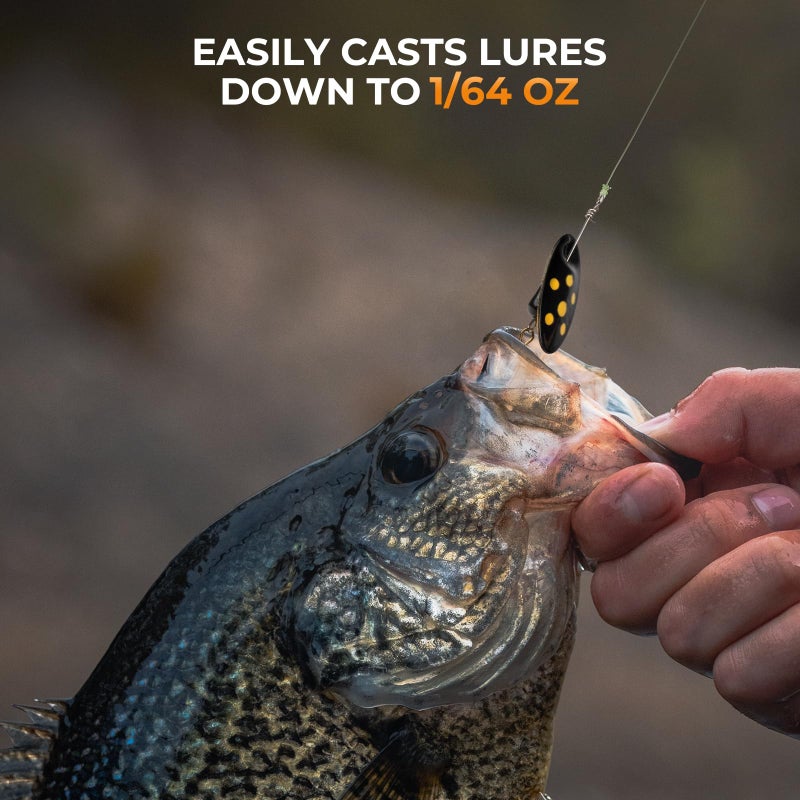 KastKing Zephyr Finesse Fishing Rods â€“ BFS Baitcasting & Spinning Rods, IM6 Graphite, Extra Twin-Tip, 2pc & 3pc Travel Design, Ultra-Light Lure Casting, Stainless Steel Guides with Zirconium Rings - Image 2