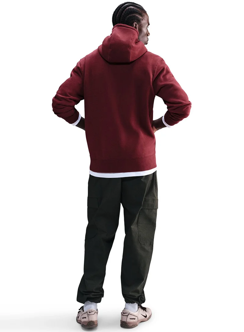 Nike Club Brushed Pullover Hoodie