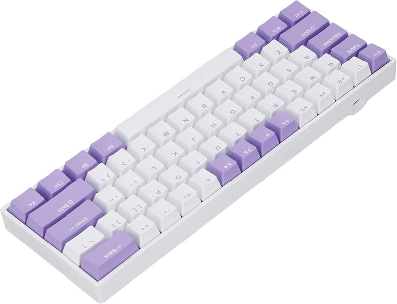 Pongnas 60 Percent Compact Mechanical Gaming Keyboard RGB Backlit Red Switch Anti Ghosting - Image 3