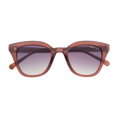 RADLEY LONDON 6527 Retro Cat Eye Sunglasses for Women 50 mm UV400 Protection Copper Pink - Image 3