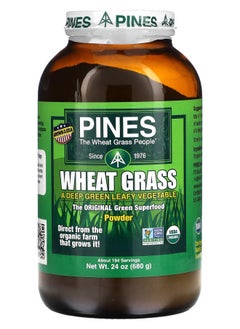 Pines International Wheat Grass Powder 24 oz (680 g) 