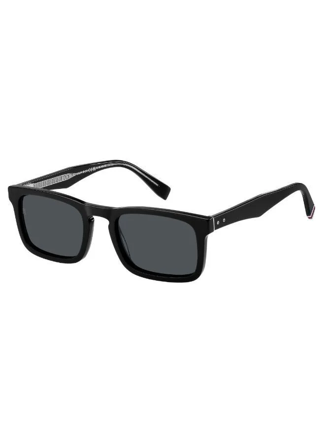 TOMMY HILFIGER Men's UV Protection Sunglasses Th 2068/S Black 39.4 - Lens Size: 54 Mm