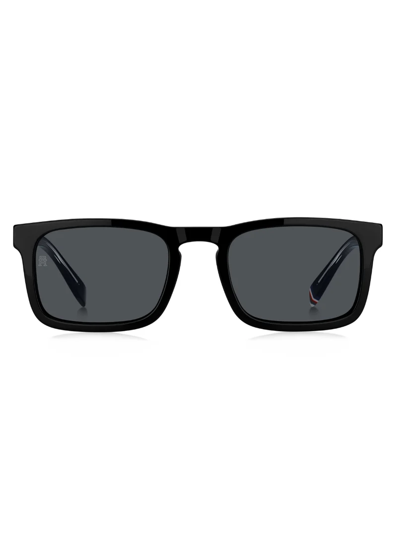 تومي هيلفيغر Men's UV Protection Sunglasses Th 2068/S Black 39.4 - Lens Size: 54 Mm