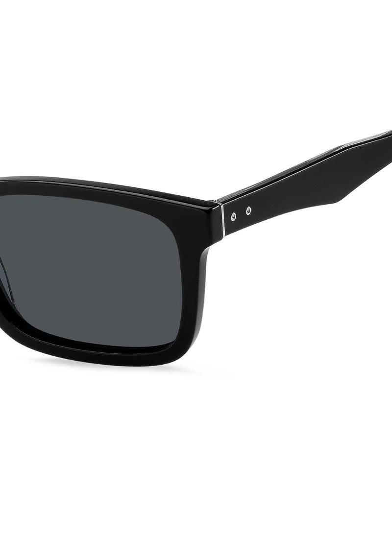 تومي هيلفيغر Men's UV Protection Sunglasses Th 2068/S Black 39.4 - Lens Size: 54 Mm