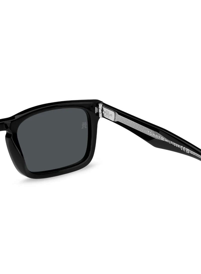تومي هيلفيغر Men's UV Protection Sunglasses Th 2068/S Black 39.4 - Lens Size: 54 Mm
