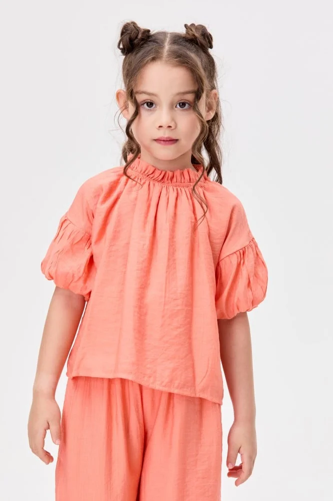 Tenda Blouse with puff sleeves