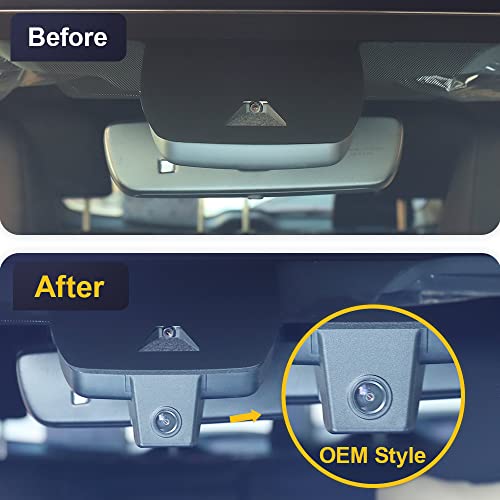 Fitcamx 4K Dash Cam Suitable for Toyota RAV4 2022-2025 (Model B/with Vent Hole on Cover), OEM Factory Look, UHD 2160P Video, Built-in WiFi & APP, Loop Recording, G-Sensor, Plug & Play, 64GB Card - Image 4