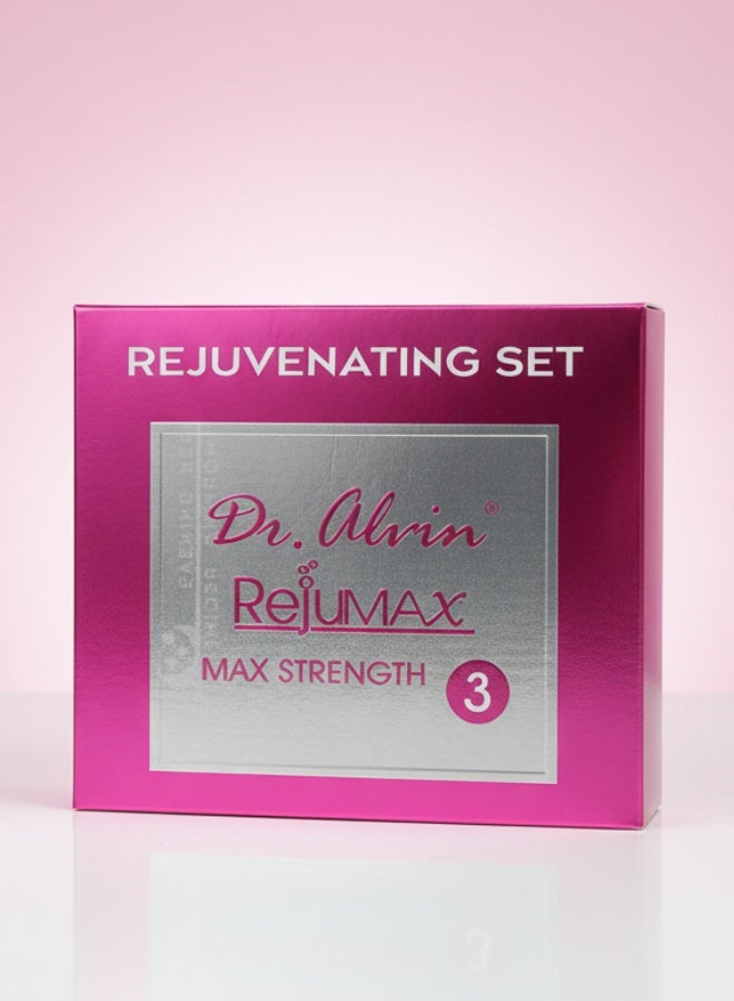 Dr. Alvin Rejumax Rejuvenating Max Strength Set No 3 Facial Skin Care Whitening Anti Acne Brightening Exfoliating - Image 1