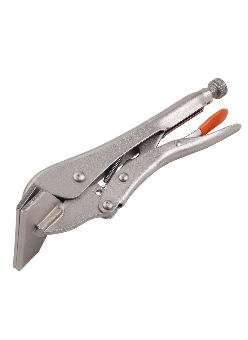 KSEIBI 10-Inch Sheet Metal Locking Plier, Heavy Duty Sheet Metal Grip Tool, Welding Locking Plier Tools Adjustable Opening, Ideal for Bending, Braking, Crimping or Clamping Sheet Metal.  - Image 1