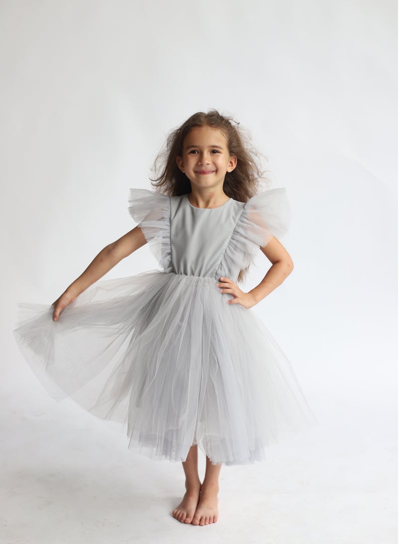 D'Daniela Tulle Party Dress - Image 1