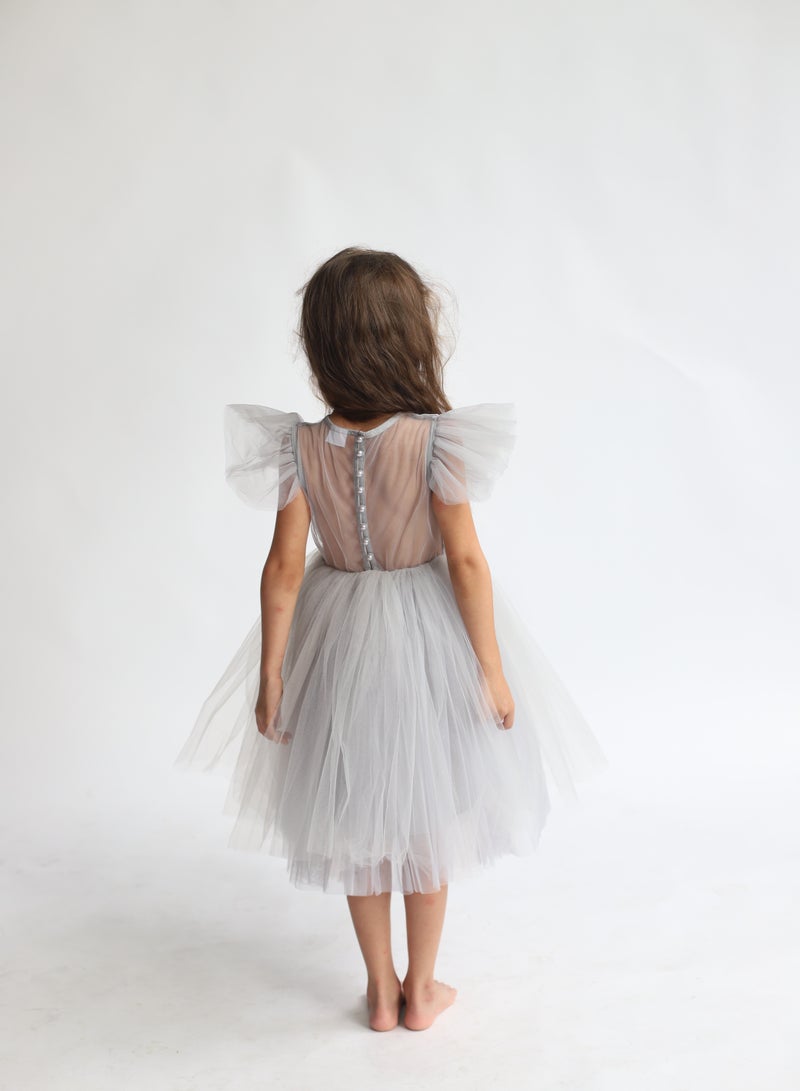 D'Daniela Tulle Party Dress - Image 2