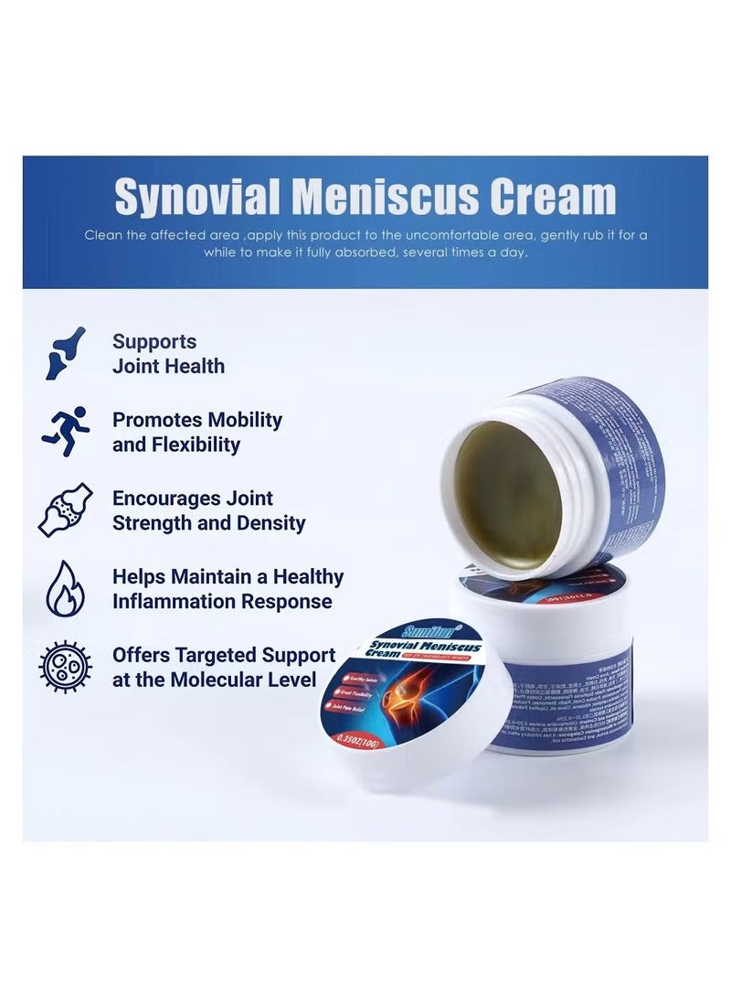 Sumifun Knee Joint Pain Relief Ointment Meniscus Damage Leg Knee Arthritis Cream Fast Absorbing Hand And Foot Tenosynovitis Cold Gel Quick Relief Joint And Bone Therapy Cream For Muscle And Joint Pain - Image 3