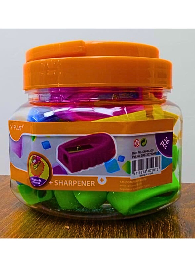 YPlus Sharpner (36 Pieces Jar) - Image 1