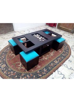 Furniture Factory Modern Table with 4 Buff MIE015 
