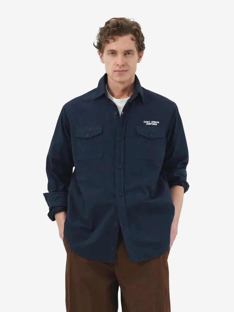 جيستو GIESTO Regular Fit Long Sleeve Shirt with Pocket