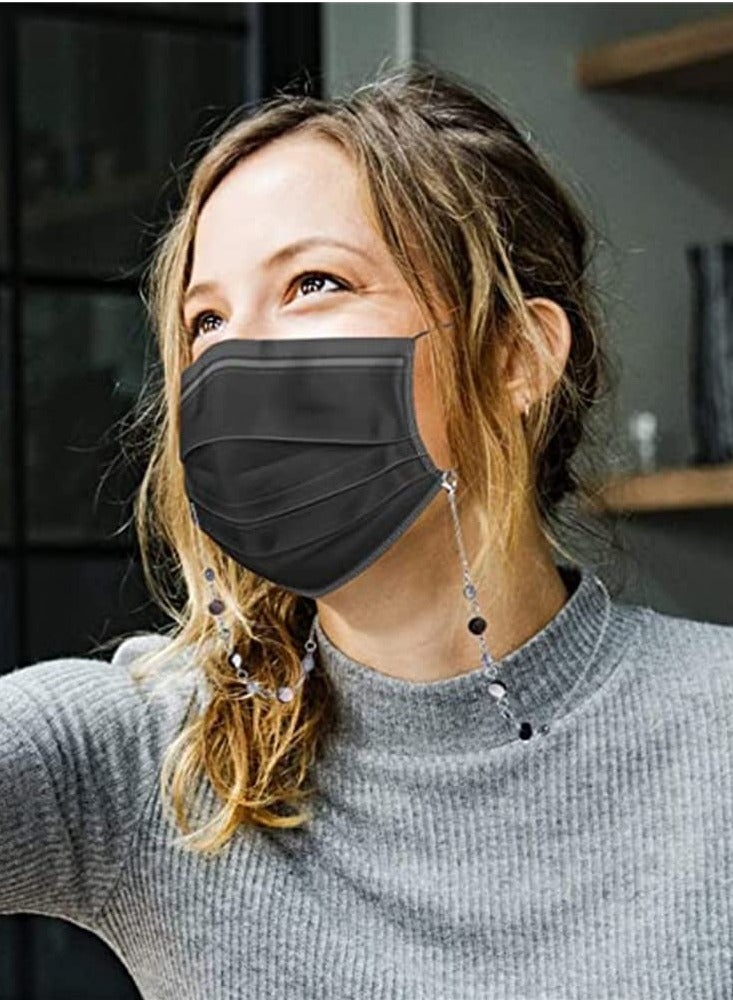 Eyeglass Chain, Fashion Eyewear Retainer Strap Holder Cord, Sunglasses Holder Necklace, Face Covering Beaded Lanyard, Reading Eyeglass Necklace, Eyeglass Lanyard, Neck Cord Strap for Women