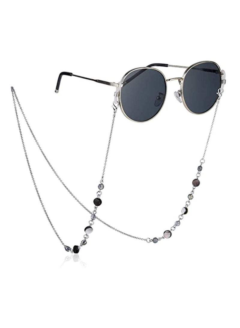 Eyeglass Chain, Fashion Eyewear Retainer Strap Holder Cord, Sunglasses Holder Necklace, Face Covering Beaded Lanyard, Reading Eyeglass Necklace, Eyeglass Lanyard, Neck Cord Strap for Women