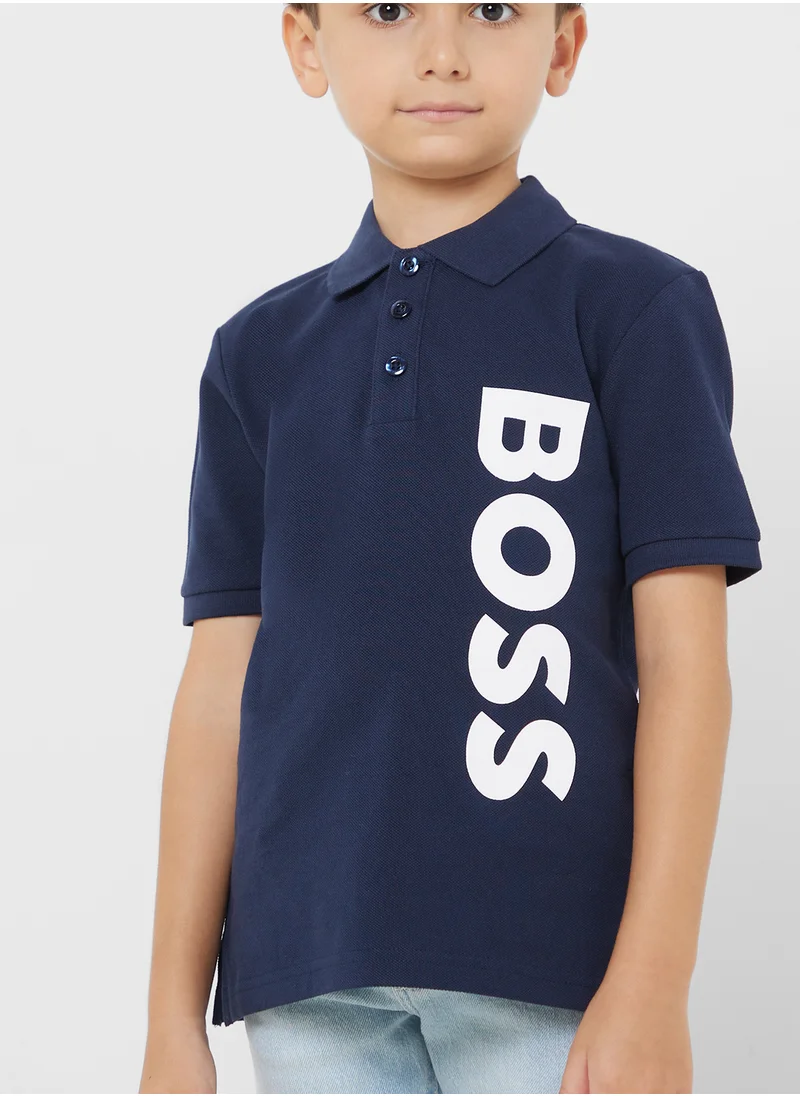 BOSS Kids Logo T-Shirt