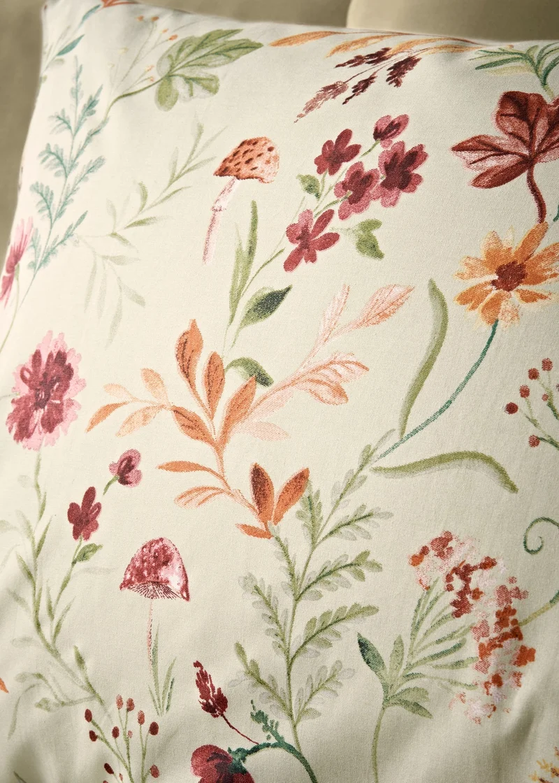Matalan Green Floral Duvet Set