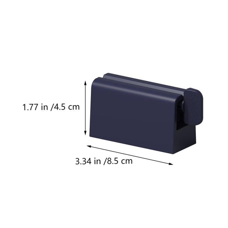 Automatic Toothpaste Squeezer Dispenser Wall Mount No Drill Rolling Roller for Bathroom - Image 3