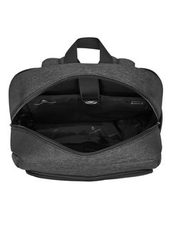 Volkano Volkano Pulse 15.6" Laptop Backpack – Charcoal, Splashproof, USB Charging Port, Trolley Strap, Heavy-Duty & Durable, Multiple Pockets for Convenience  - Image 4