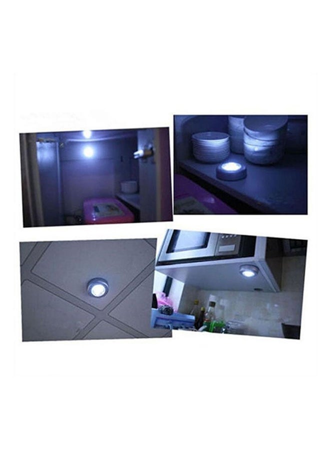 NIBEMINENT 4-LED Battery-Powered Wireless Lamp White 4x20cm - Image 3