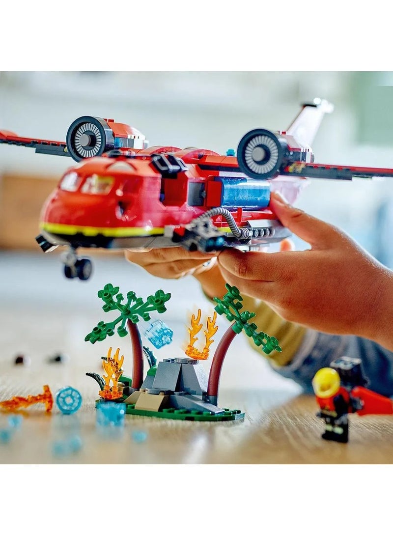 LEGO City Fire Rescue Plane 60413 - 478pcs Waterdrop Function Ages 6 Years+ Firefighter Toy - Image 3