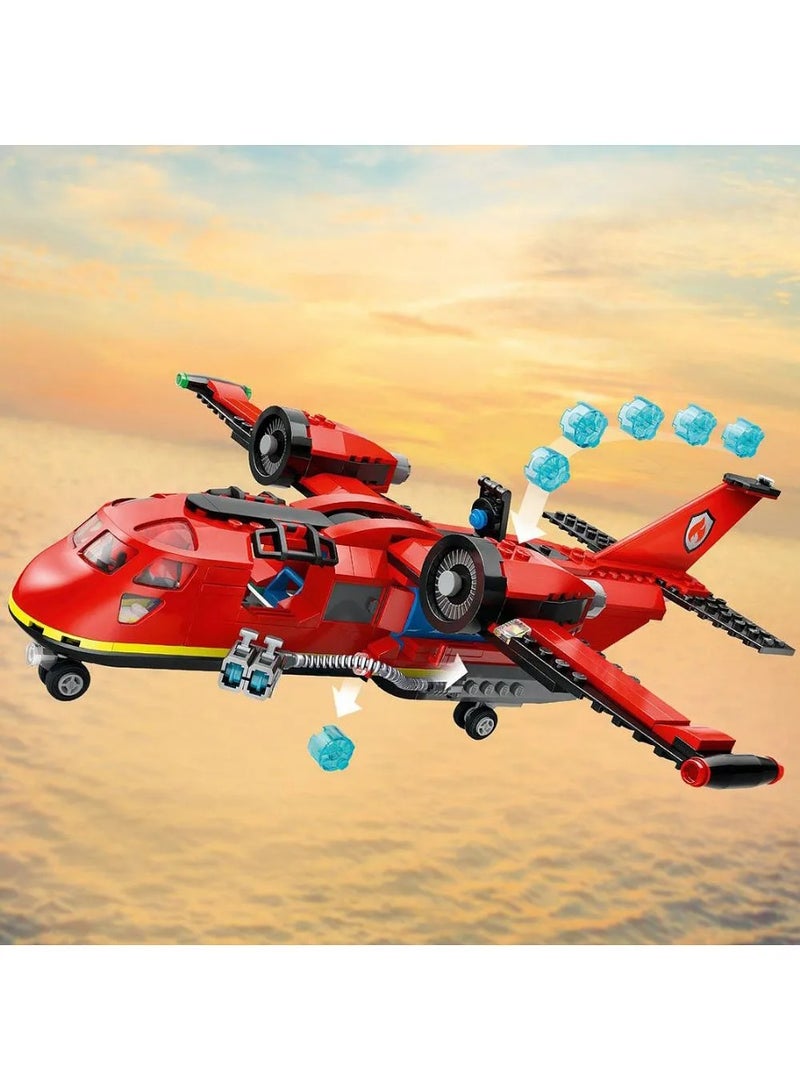 LEGO City Fire Rescue Plane 60413 - 478pcs Waterdrop Function Ages 6 Years+ Firefighter Toy - Image 4