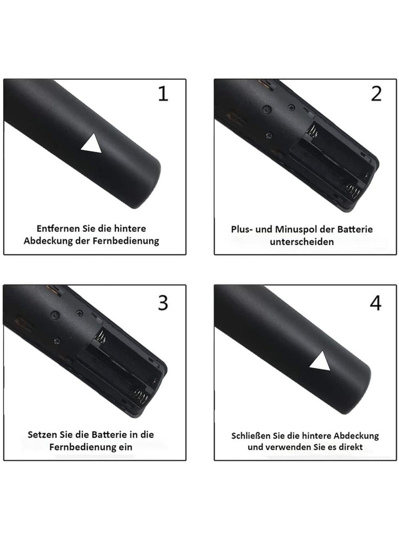 PopZa Replacement Remote Control RC802N for Remote Control TCL Thomson 4K UHD LCD LED Smart TV 55EP660 55EP680 60EP660 65DC760 U49P6046 U49S7096 65DC766 65EP640 65EP660 65EC78 0 75EP660 U43P6046 with Battery - Image 3