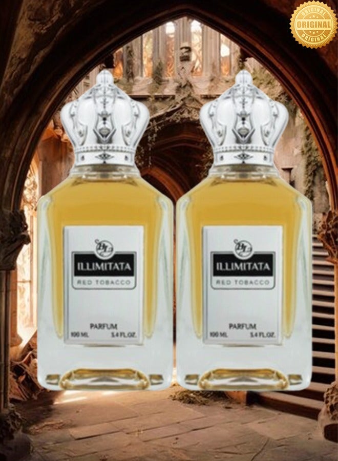 BL 2 Pieces Illimitata Red EDP 100ML - Image 1