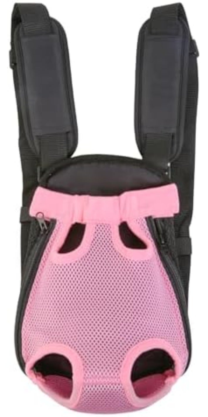Mosago Dog Backpack Carrier, Puppy Carriers for Small Dogs 8-12 Lbs, Wearable Small Dog Carrier Sling Backpack, Adjustable Chest Pet Front Carry Travel Bag for Hiking/Traveling, Cat Stroller, Large - Image 1