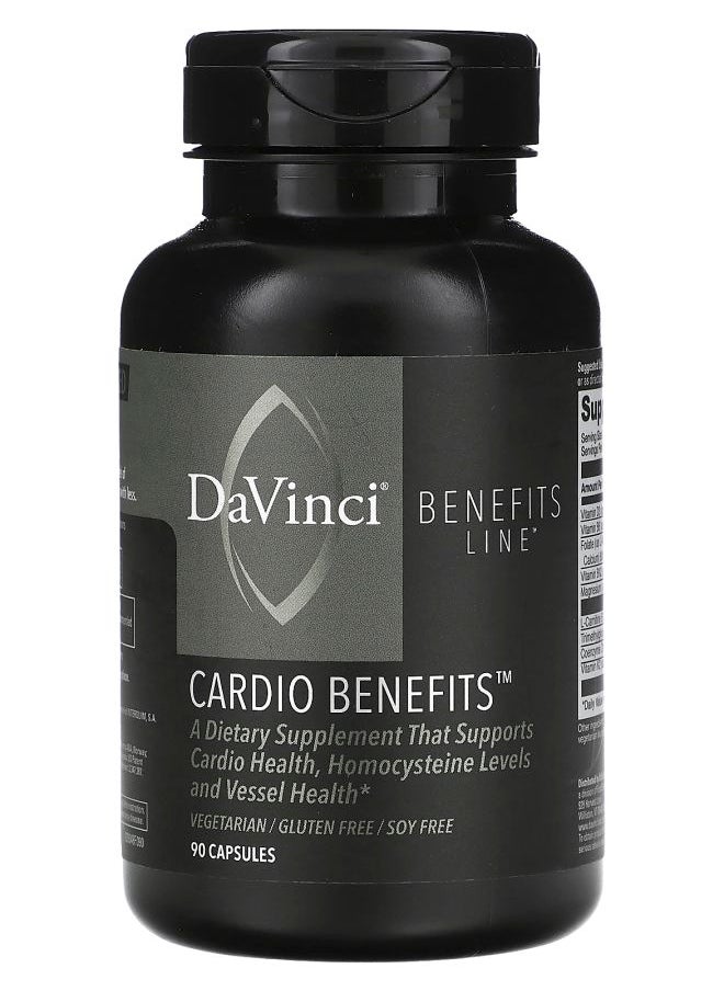 DaVinci Laboratories Benefits Line Cardio Benefits 90 Capsules 