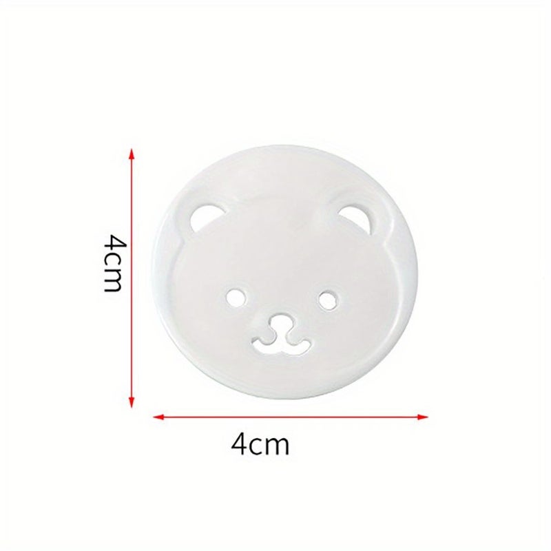 10pcs European Standard Outlet Cover Automatic Recovery Socket Hole Protector - Image 2