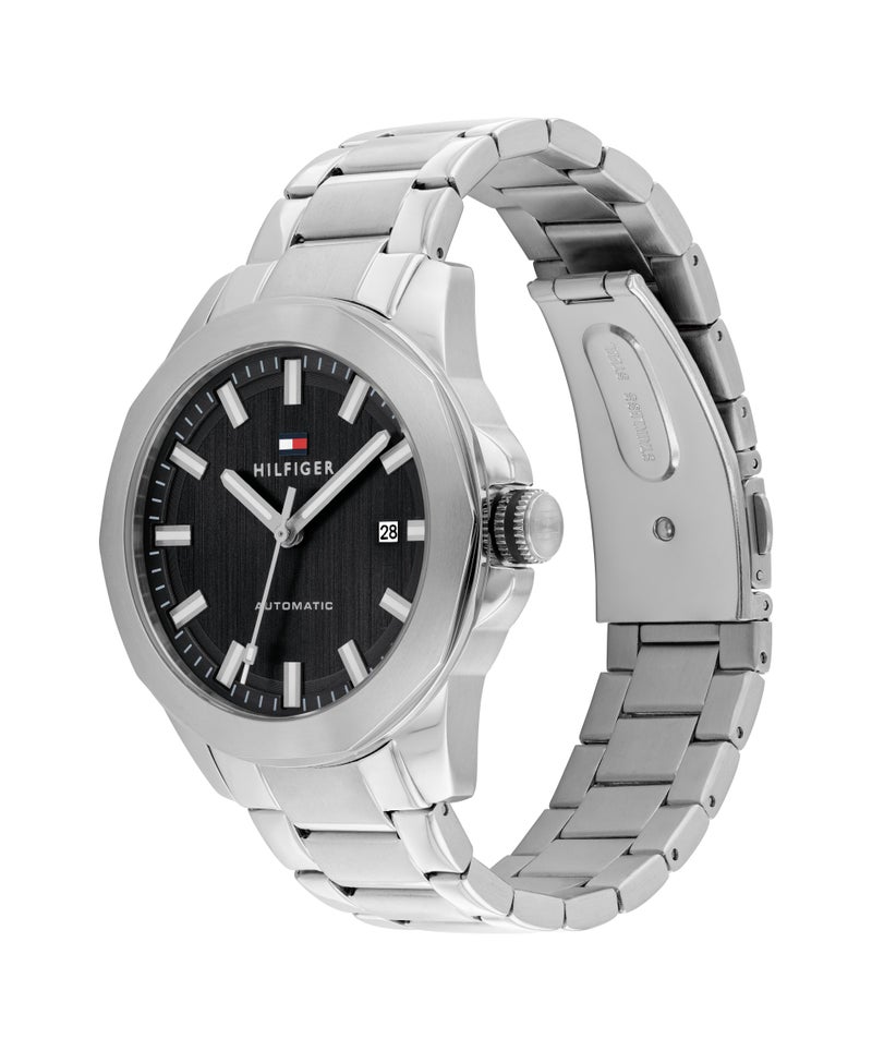 TOMMY HILFIGER Round Automatic Men'S Stainless Steel Case  Watch - Image 1