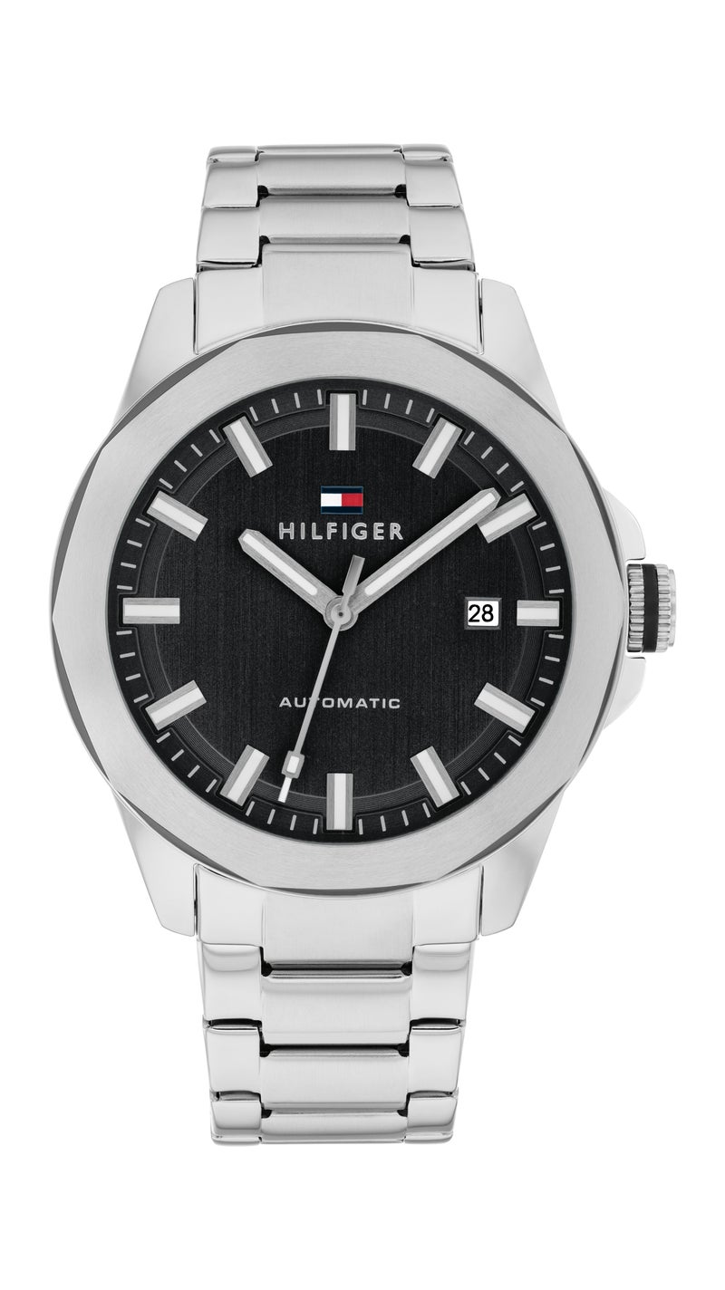TOMMY HILFIGER Round Automatic Men'S Stainless Steel Case  Watch - Image 3