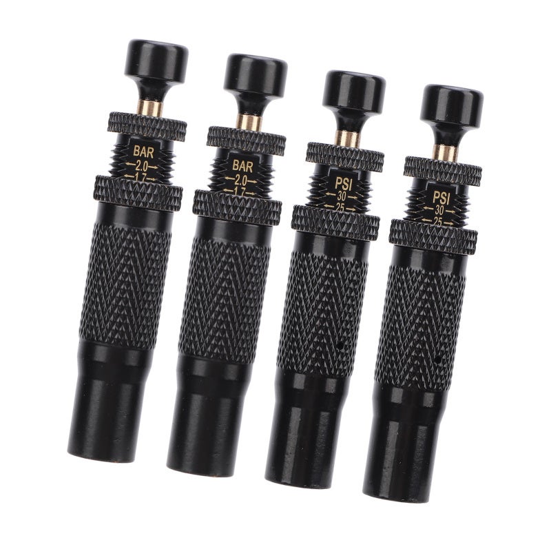 Tire Deflator Valve 4-Pack with Auto Stop - Brass Construction Offroad Tire Air Down Tool for Trucks SUVs and UTVs - Image 4