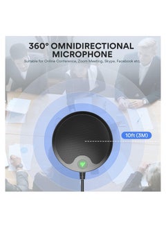 BM10 USB Conference Microphone, Omnidirectional Condenser PC Mic with Mute Button for Video Conference, Zoom Meeting, Skype, Online Class - pzsku/Z1D966EC526D12C3C5527Z/45/_/1693244496/7c590795-fcdd-4ad1-b8ed-7334fa543d3c