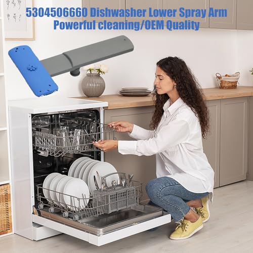 HLTIT Upgraded 5304506660 Dishwashers Lower Wash Arm Assembly for 5304496886, 5304496936, 5304506532, 5304507040,AP6038456, 154830302, 154830303, 4456369 - Image 3