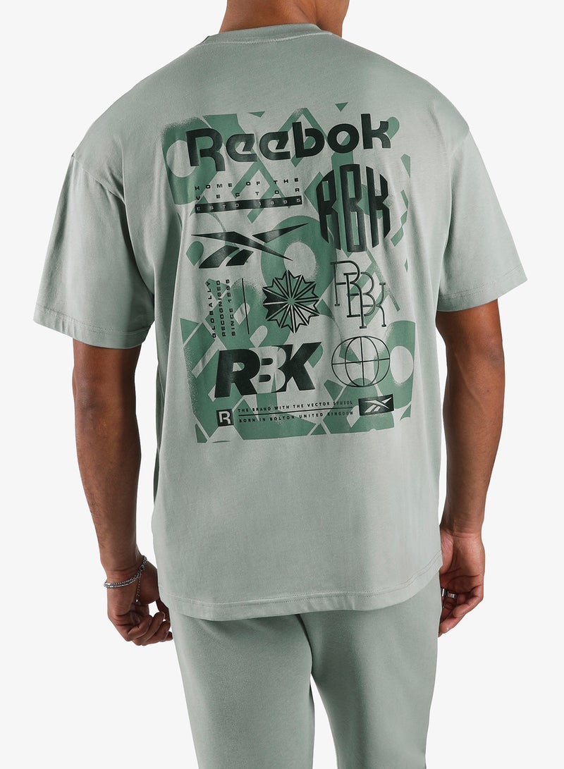 Reebok Back Fade T-Shirt - Image 2
