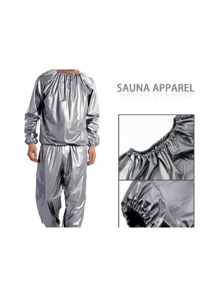 أتش برو بدلة الساونا H PRO | بدلة Anti Torn Sweat | ارتداء التمرينات خفيفة الوزن مقاومة للماء لممارسة التمارين الرياضية | بدلة التخسيس 2XL - Image 1