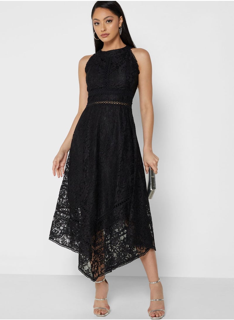 Ella Limited Edition - Asymmetrcial Lace Dress - Image 1