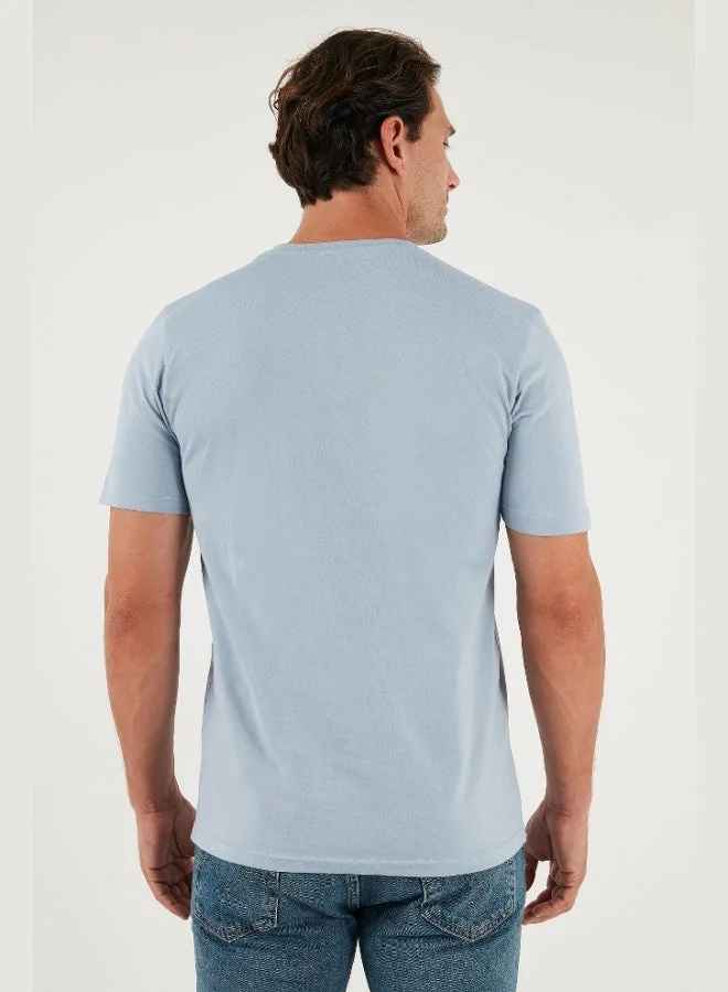 Buratti  Buratti Cotton Regular Fit Crew Neck T Shirt Men's T SHIRT 59020204 for Men | Best Price UAE