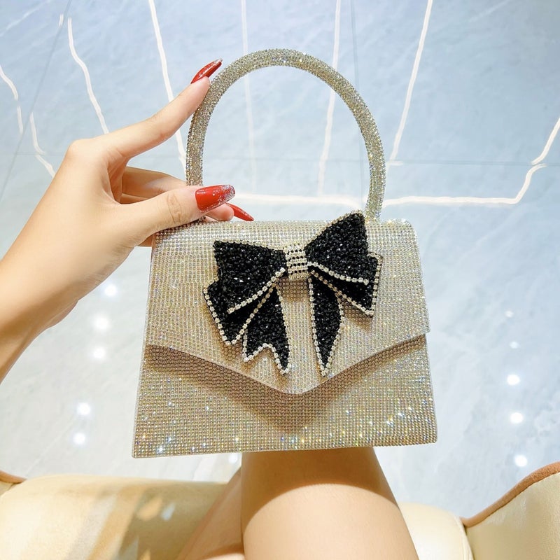 New Swallowtail Butterfly Handbag Wedding Dress Birthday Celebrity Banquet Evening Dress Crossbody Bag Evening Bag - Image 1