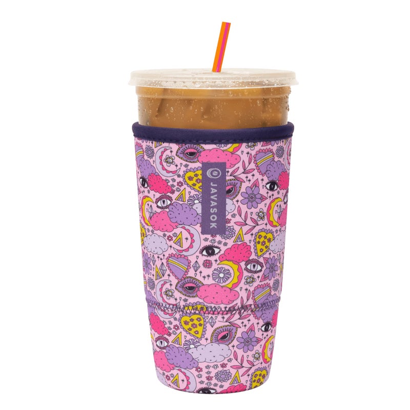 Sok It Java Sok Iced Coffee & Cold Soda Insulated Neoprene Cup Sleeve (Space Mystic  XXLarge: 44-48oz) - Image 1
