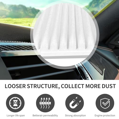 Myado Engine Air Filter CA10910 160997380 Engine Air Filter for Mitsubishi 2013-2017 Lancer, 2014-2020 Outlander, 2013-2025 Outlander Sport, 2013-2025 RVR, 2013-2015 ASX, 2007-2009 Grandis - Image 2