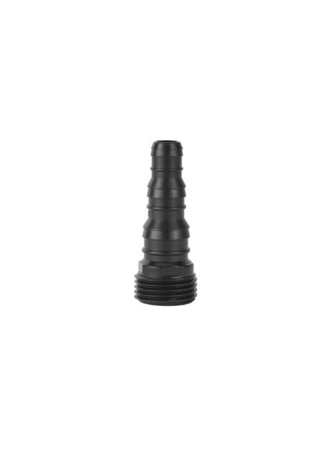 Epsilon Adaptor EPS1319, 3/4 Inch Male Threaded Pipe Adaptor, Three Section ABS Connector for Plumbing Pipes & Fittings, Durable Corrosion Resistant Connector for Irrigation, Gardening & Water Systems, Black - Image 4