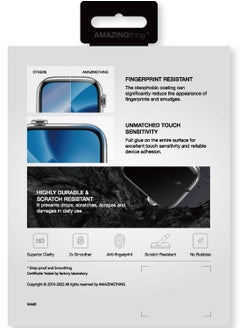 AMAZINGthing Supreme Impact Shield for Apple Watch ULTRA (49mm) Tempered Glass Screen Protector with Easy install Tray - Full Cover  - Image 2