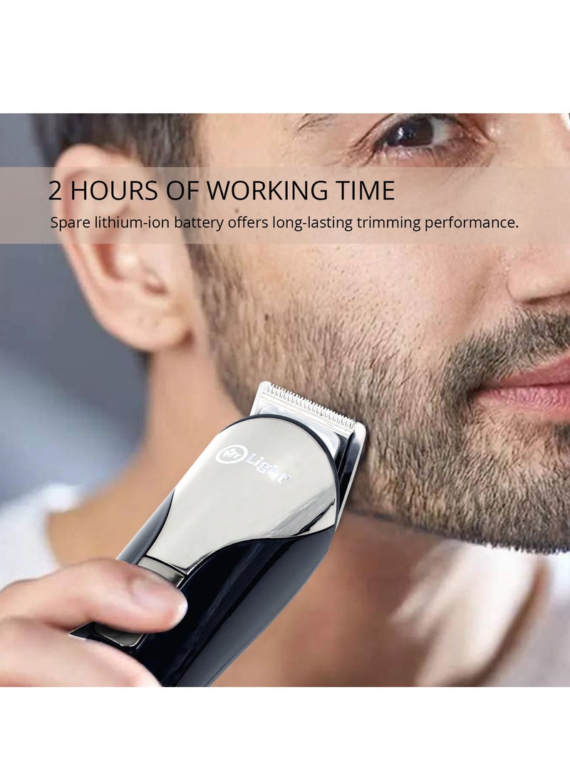 Mr. Light - 12 In 1 Rechargeable Grooming Kit Beard Trimmer Full Size Shaver Nose Body Design Trimmer Fast Charging Time 2 Hours Working Time 2 Hours USB Charge - Image 1